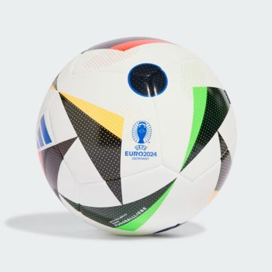 A ball displaying the Euro 2024 logo